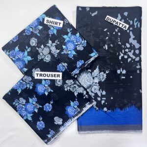 PRINTED DORIYA LAWN 3 PC