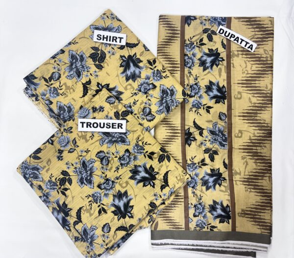 PRINTED DORIYA LAWN 3 PC