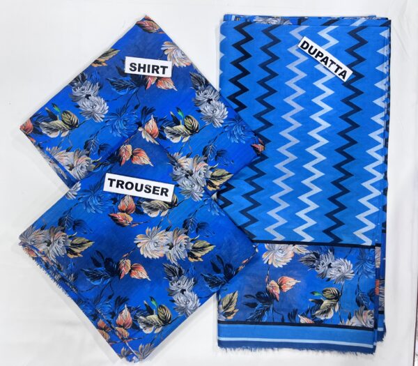 PRINTED DORIYA LAWN 3 PC