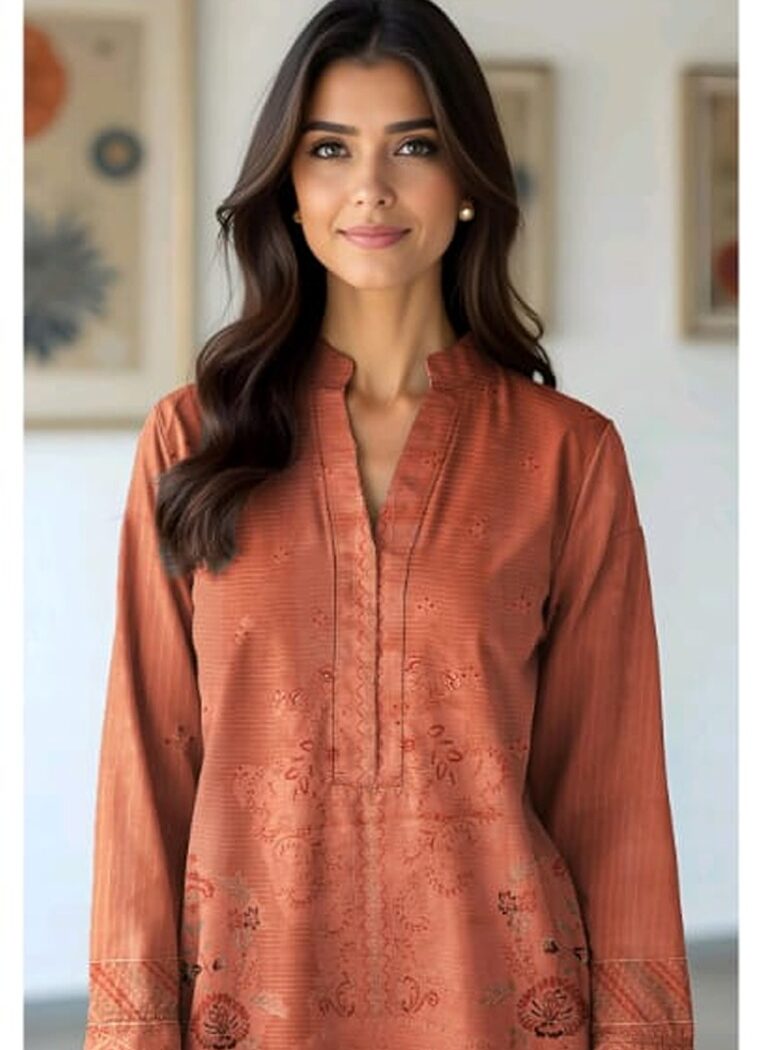 EMBROIDERED LAWN 3 PC