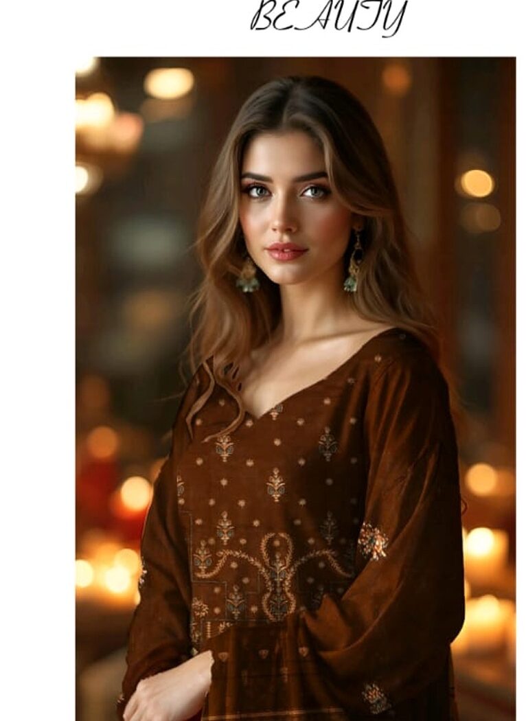 EMBROIDERED LAWN 3 PC