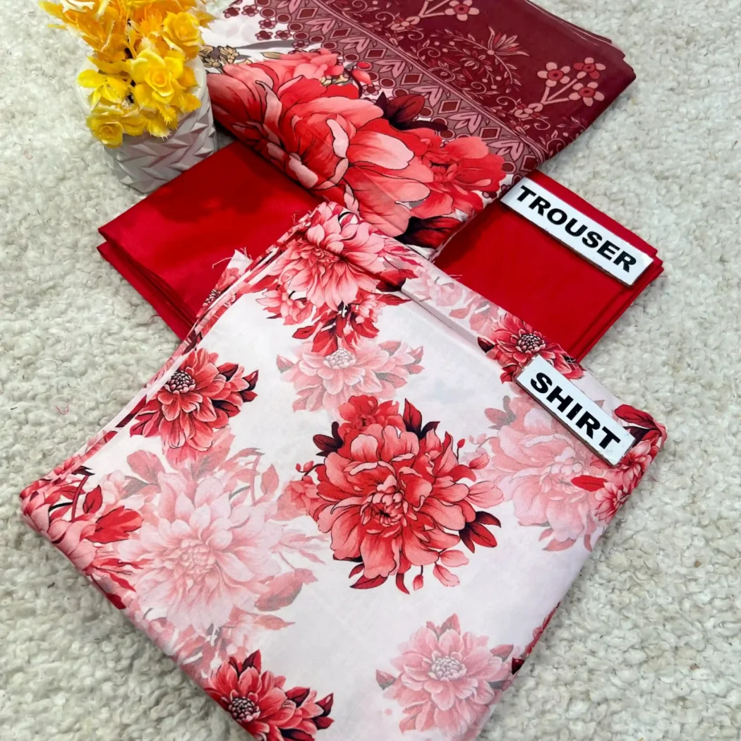 PRINTED LINEN 3 PC