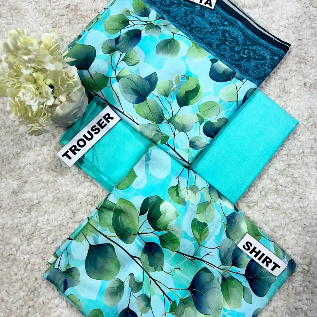 PRINTED LINEN 3 PC