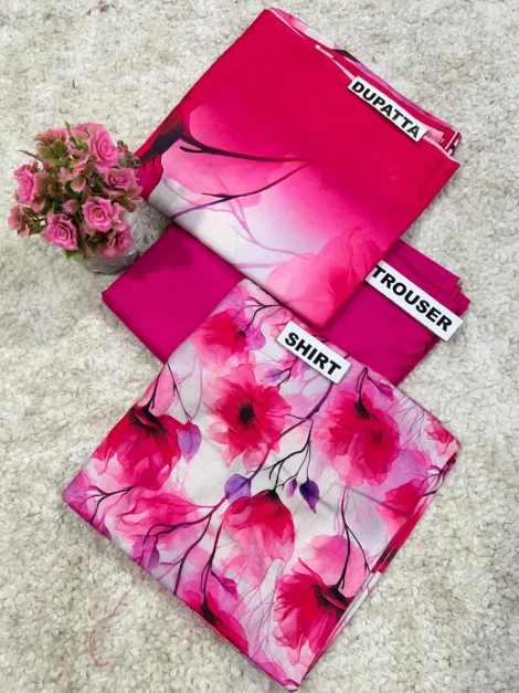 PRINTED LINEN 3 PC