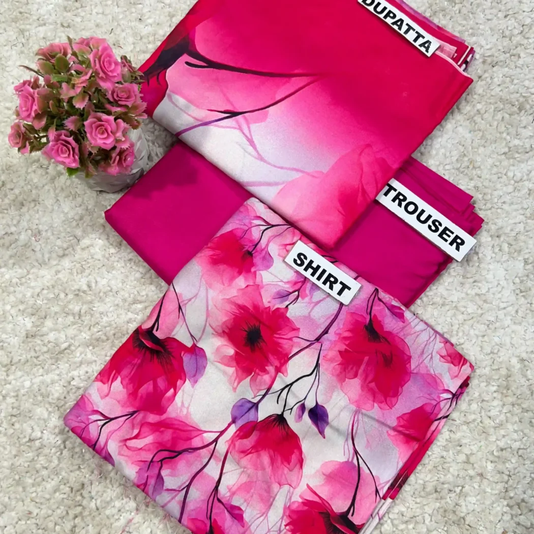 PRINTED LINEN 3 PC