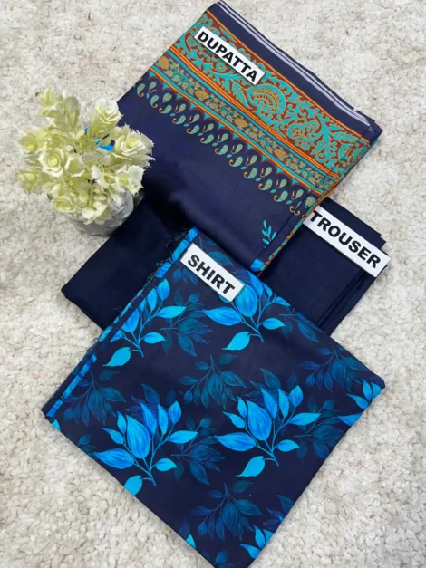 PRINTED LINEN 3 PC