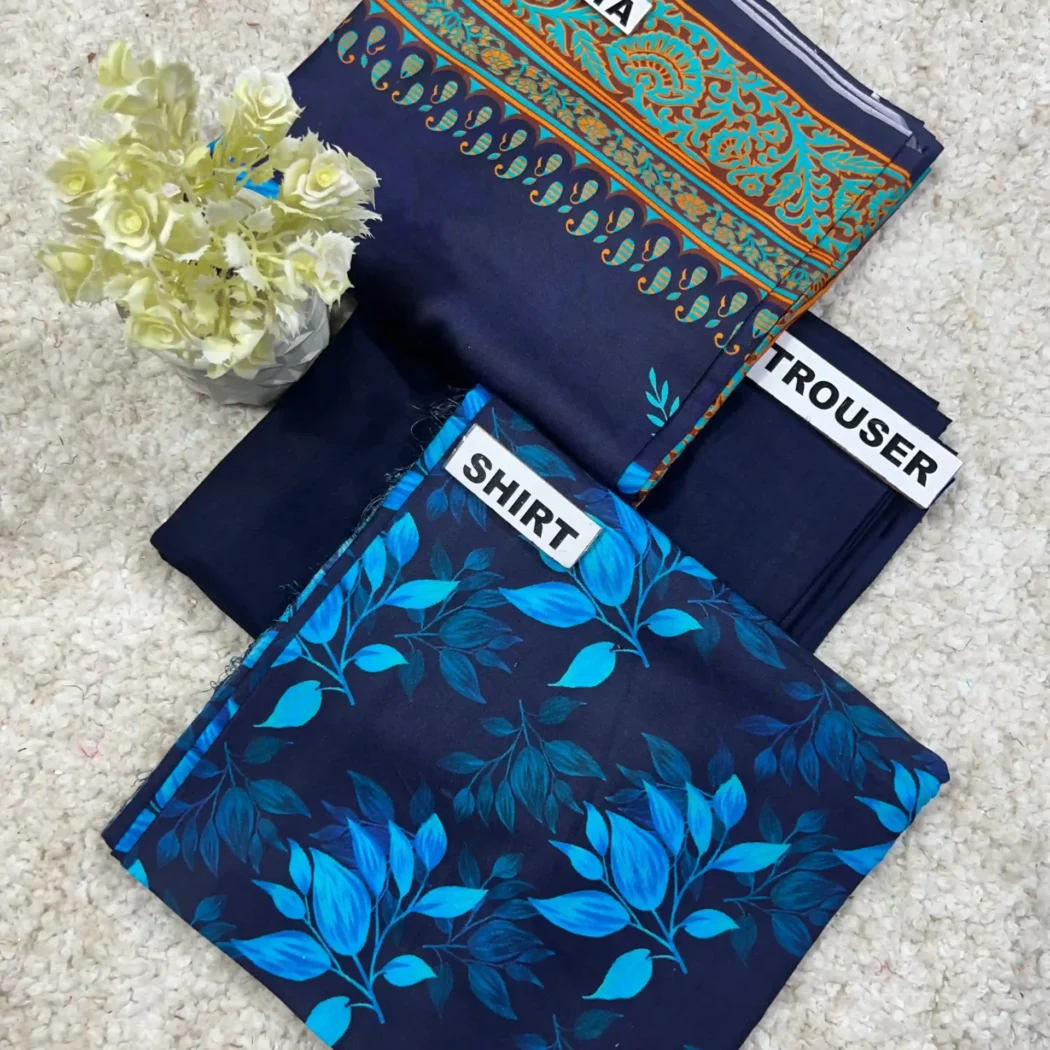PRINTED LINEN 3 PC