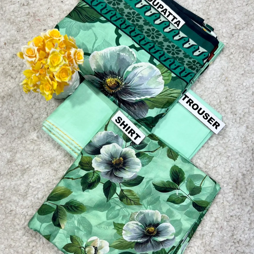 PRINTED LINEN 3 PC