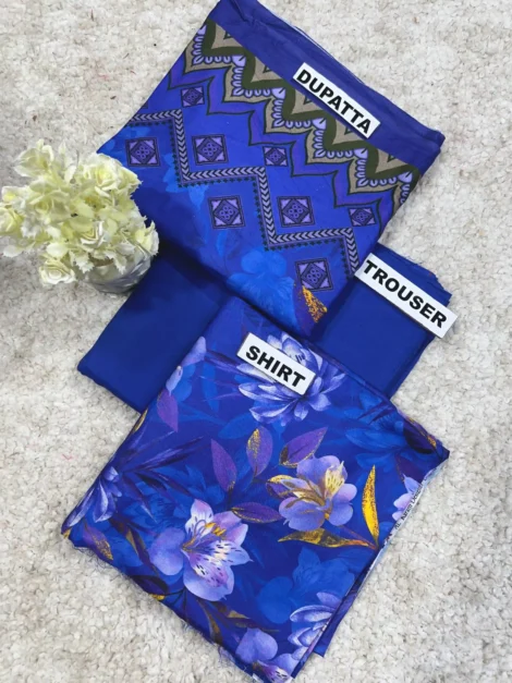 PRINTED LINEN 3 PC