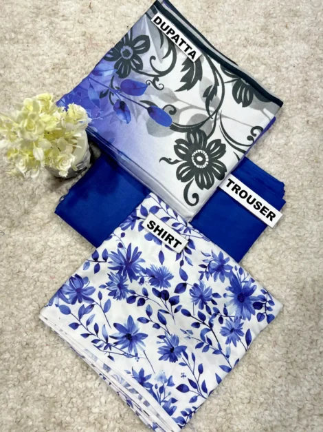 PRINTED LINEN 3 PC