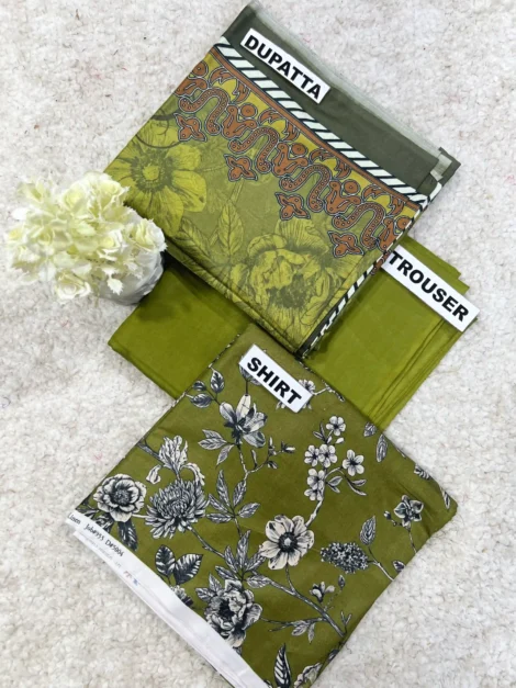 PRINTED LINEN 3 PC