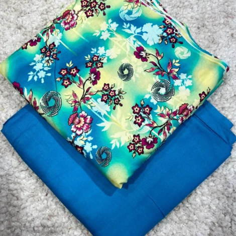 PRINTED LINEN 2 PC