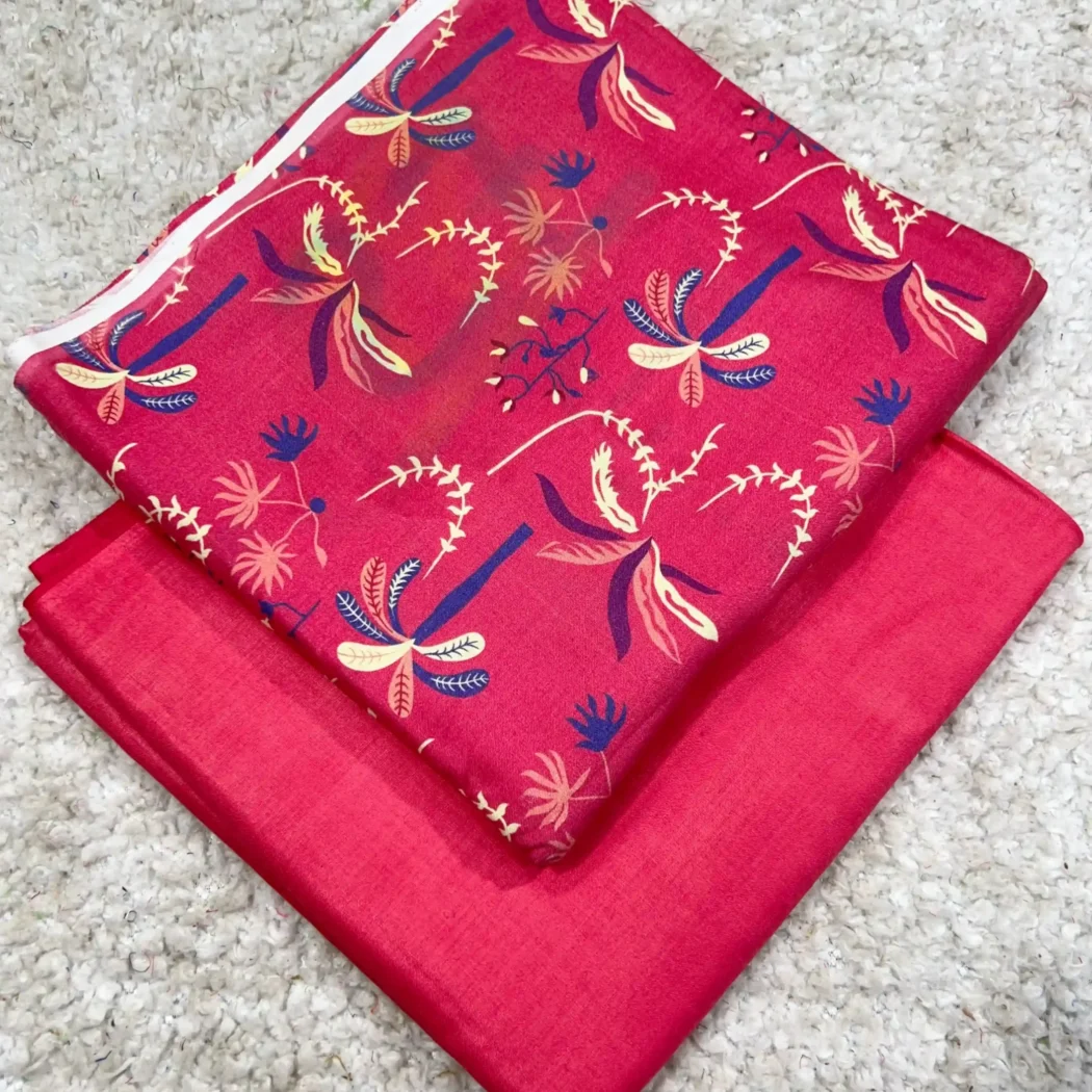 PRINTED LINEN 2 PC