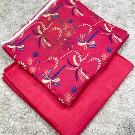 PRINTED LINEN 2 PC
