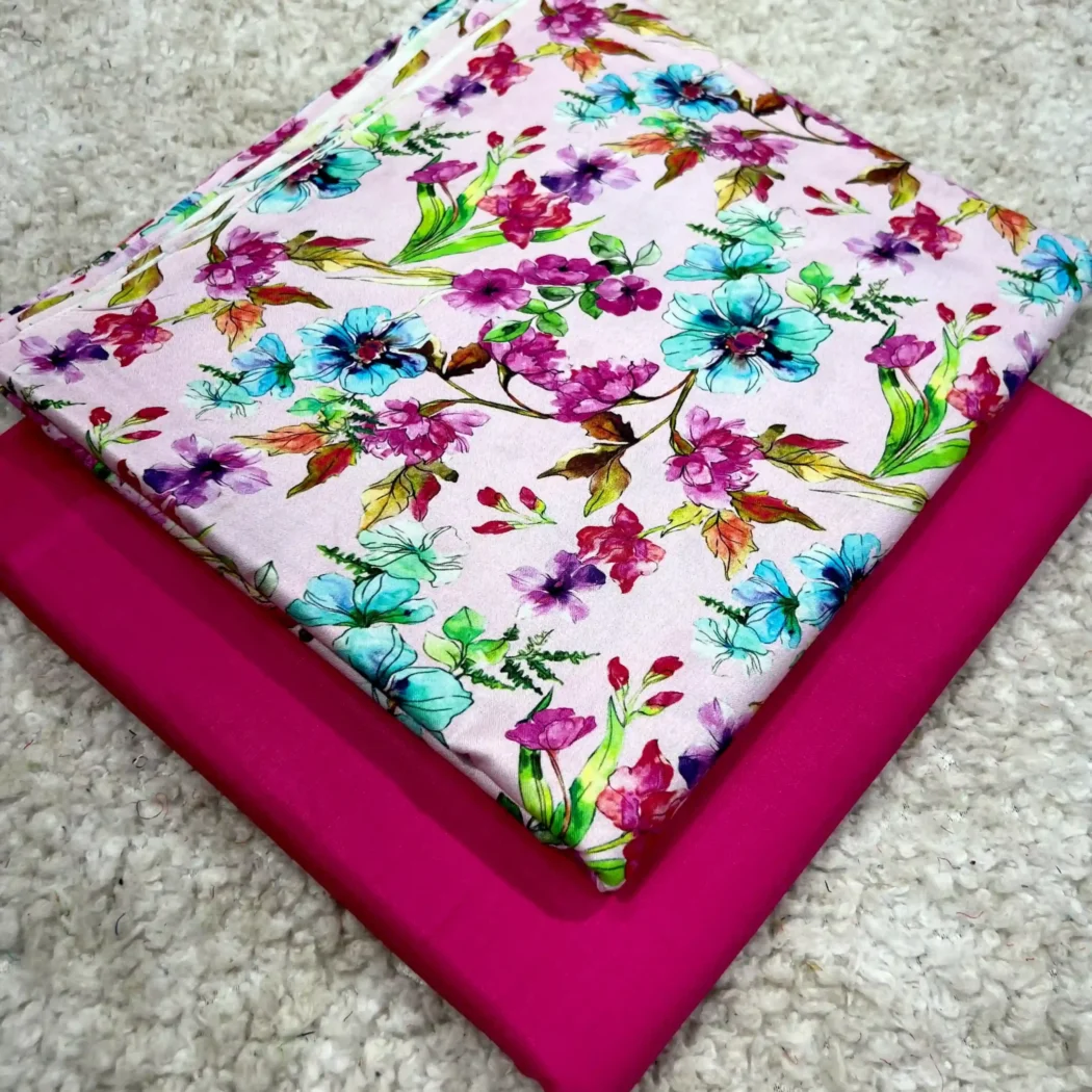 PRINTED LINEN 2 PC