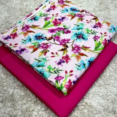 PRINTED LINEN 2 PC
