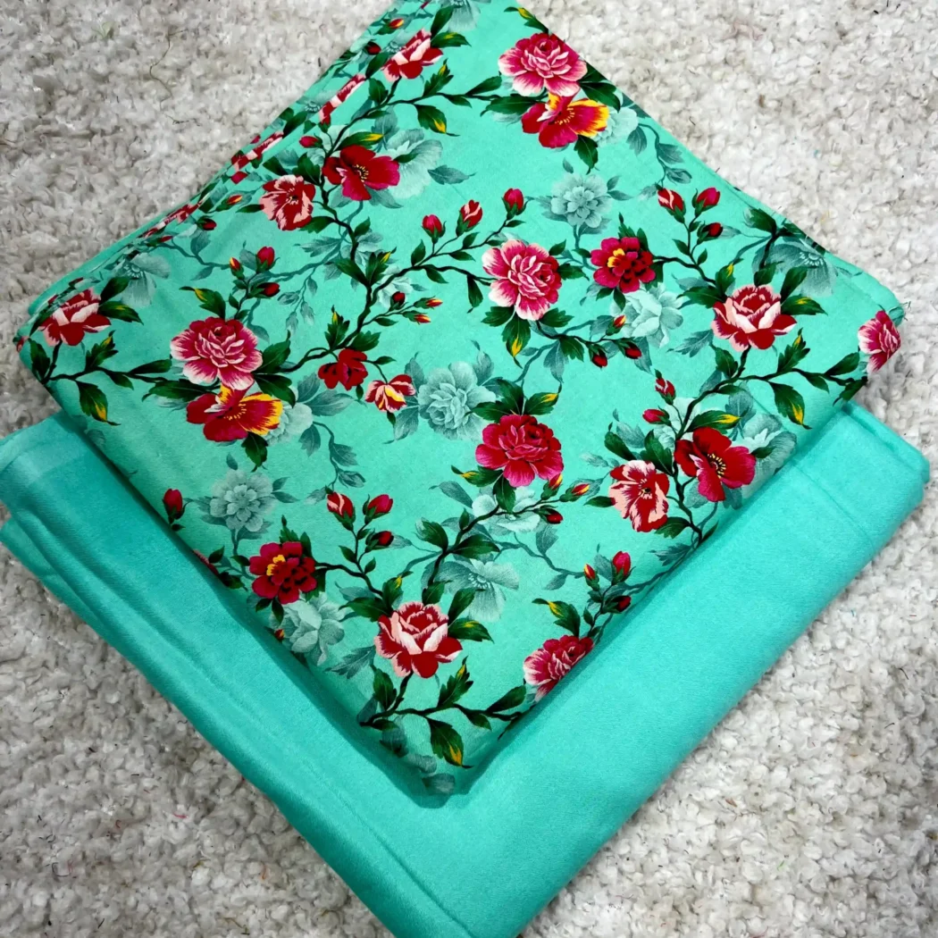PRINTED LINEN 2 PC