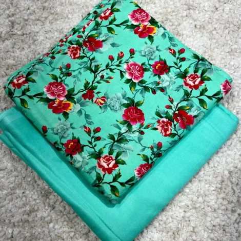 PRINTED LINEN 2 PC