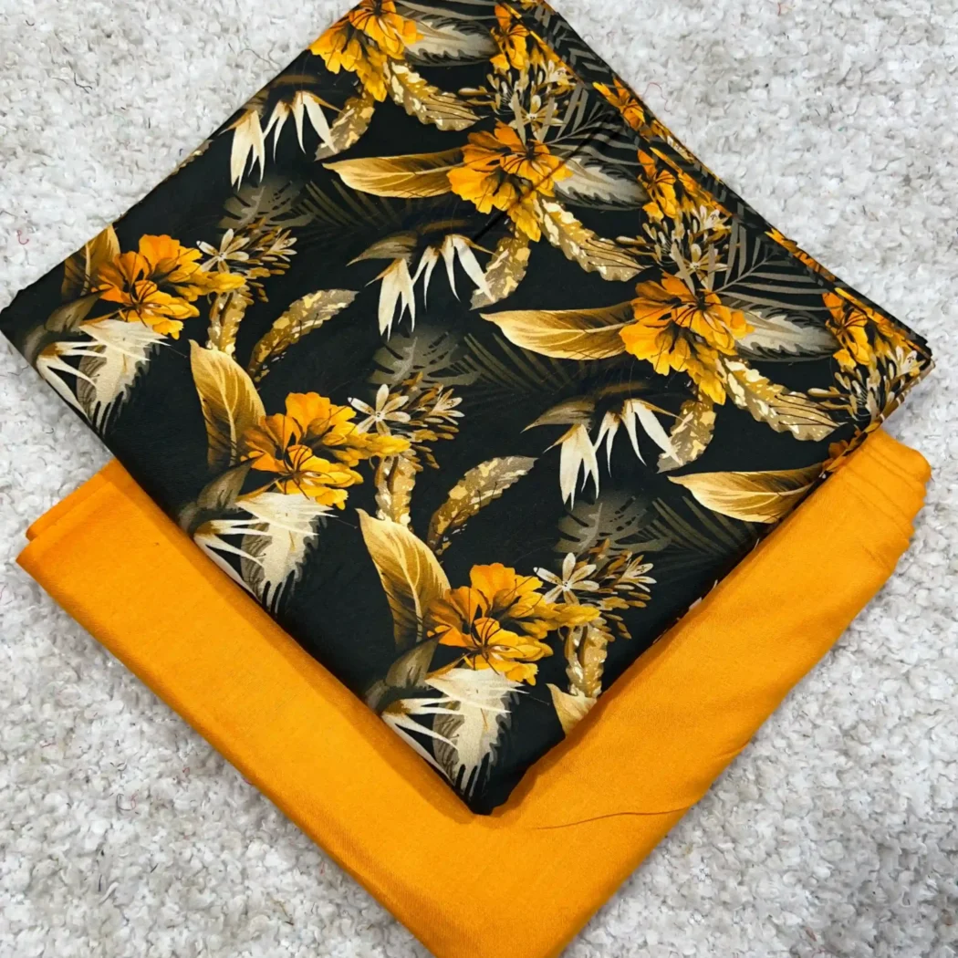 PRINTED LINEN 2 PC