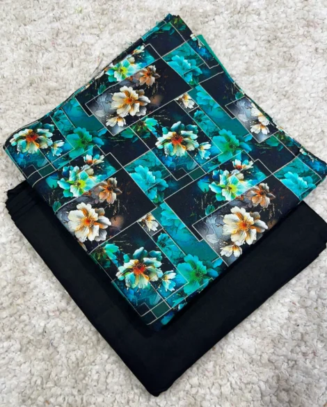 PRINTED LINEN 2 PC