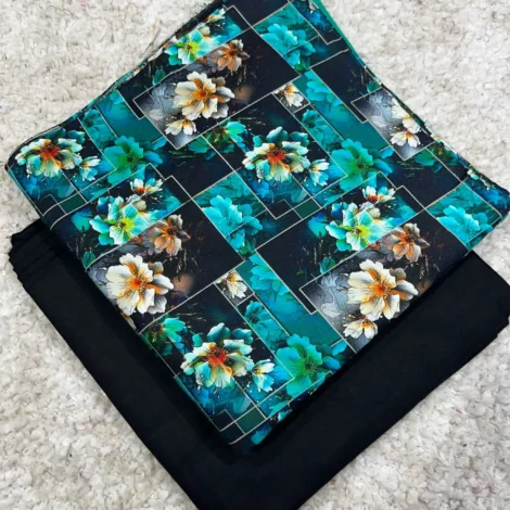 PRINTED LINEN 2 PC