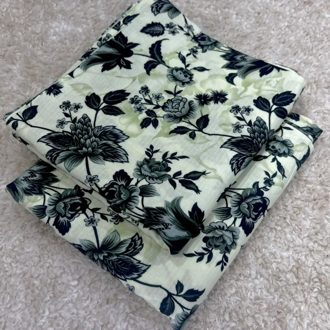 PRINTED DORIYA LINEN 2 PC
