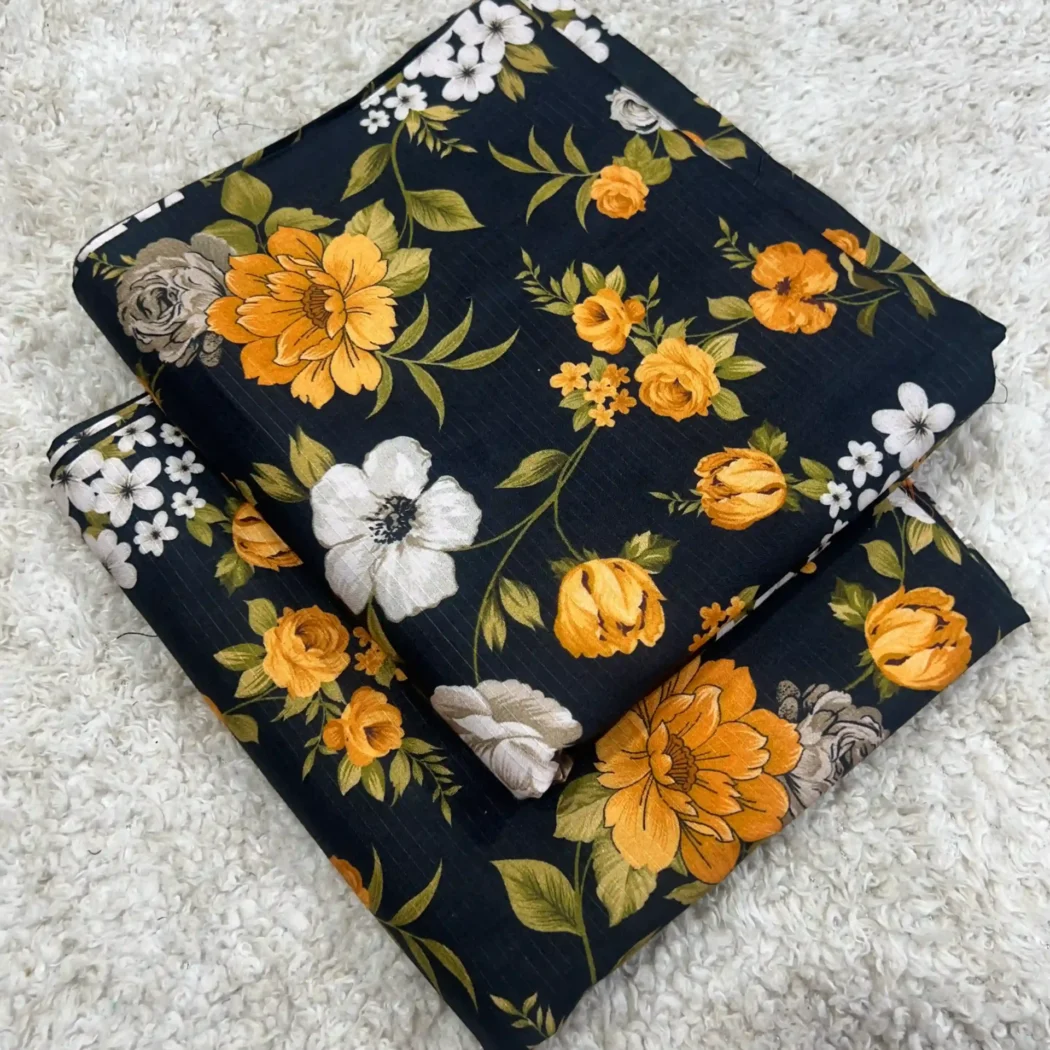 PRINTED DORIYA LINEN 2 PC