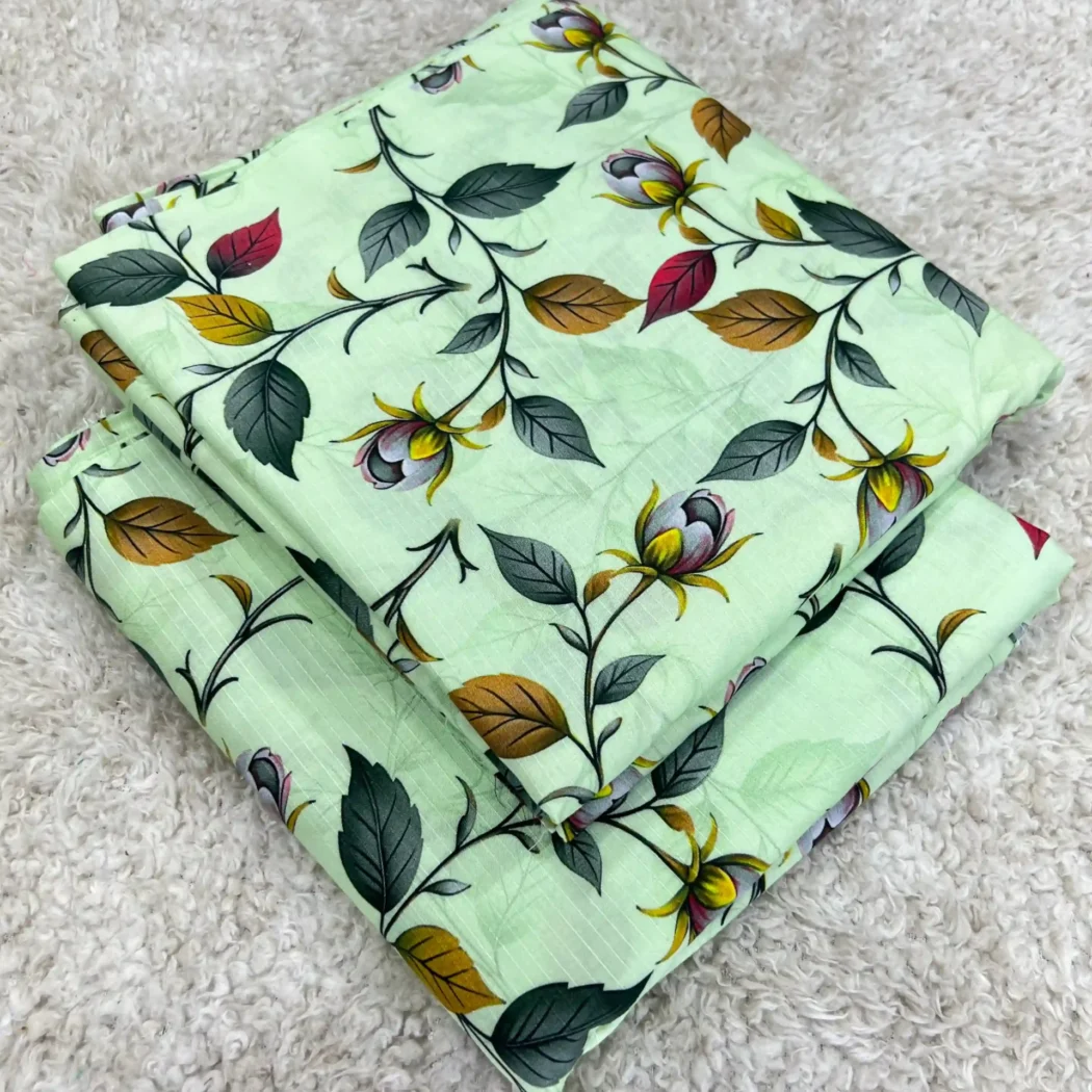 PRINTED DORIYA LINEN 2 PC