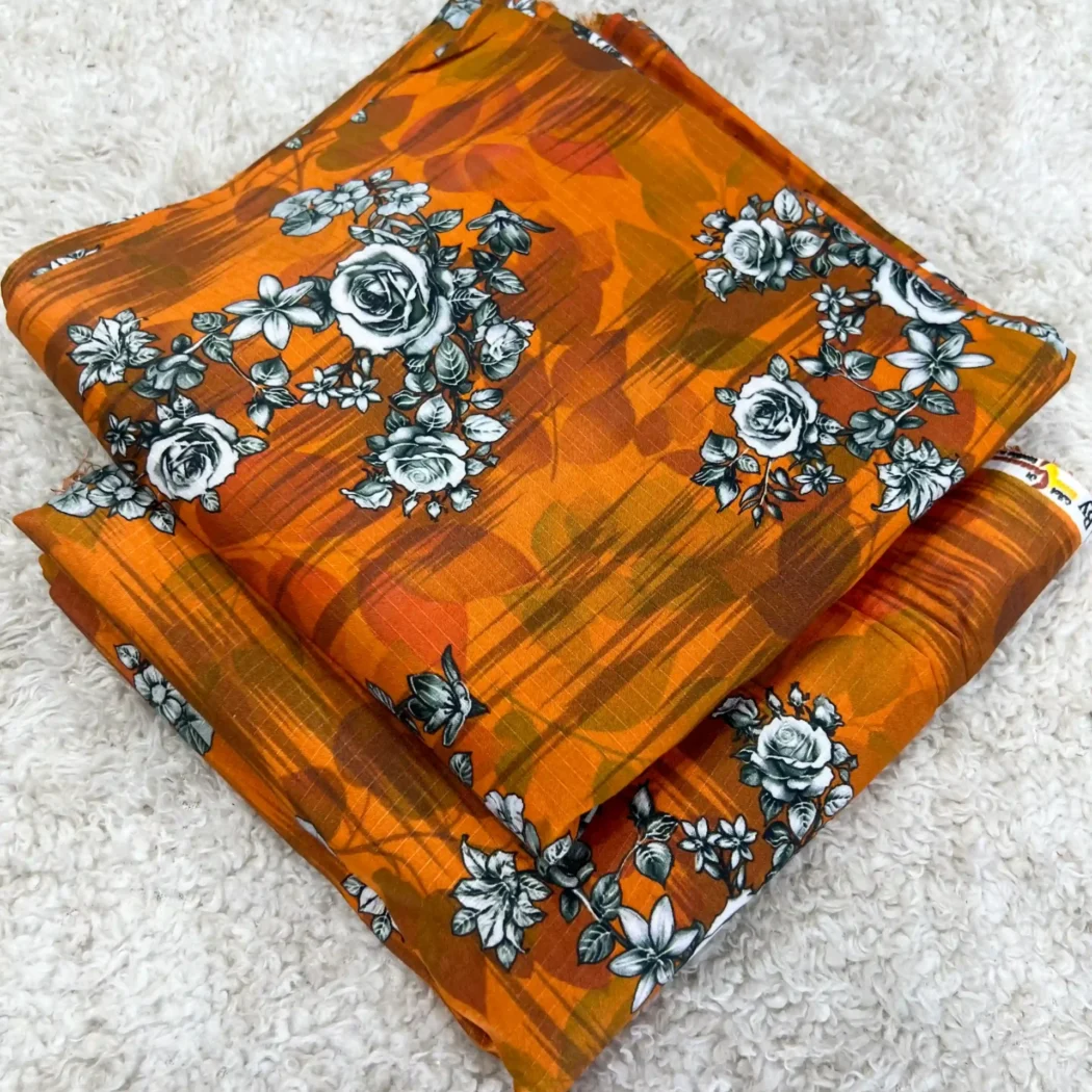 PRINTED DORIYA LINEN 2 PC