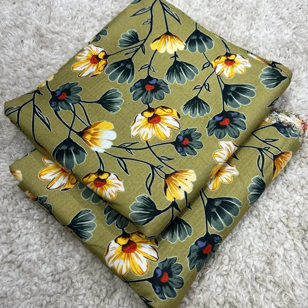 PRINTED DORIYA LINEN 2 PC
