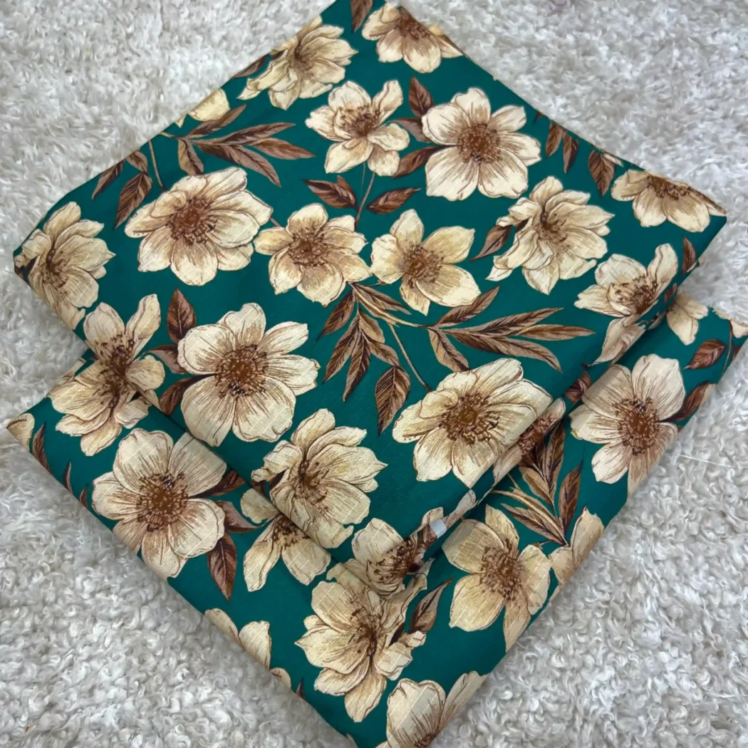 PRINTED DORIYA LINEN 2 PC