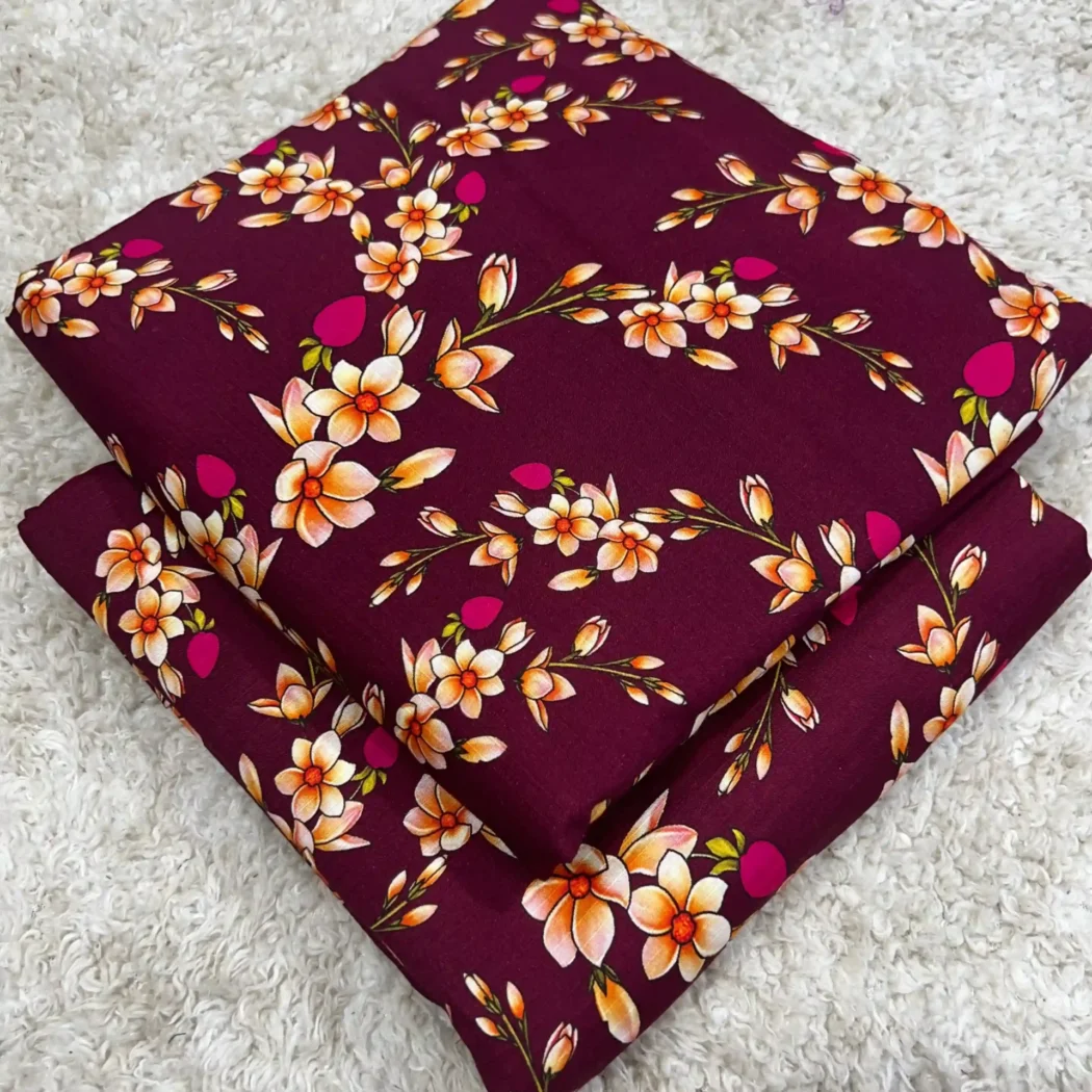 PRINTED DORIYA LINEN 2 PC