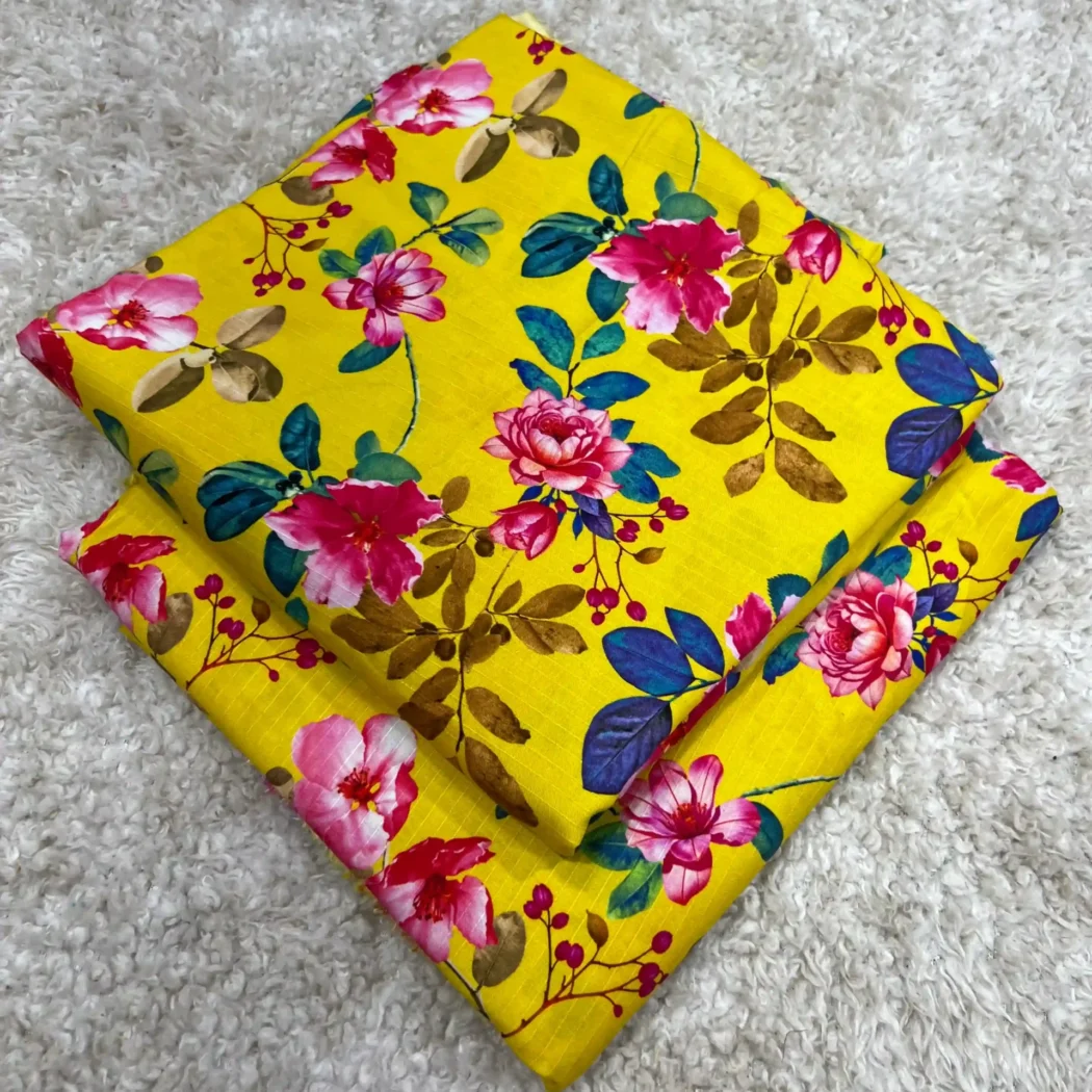 PRINTED DORIYA LINEN 2 PC