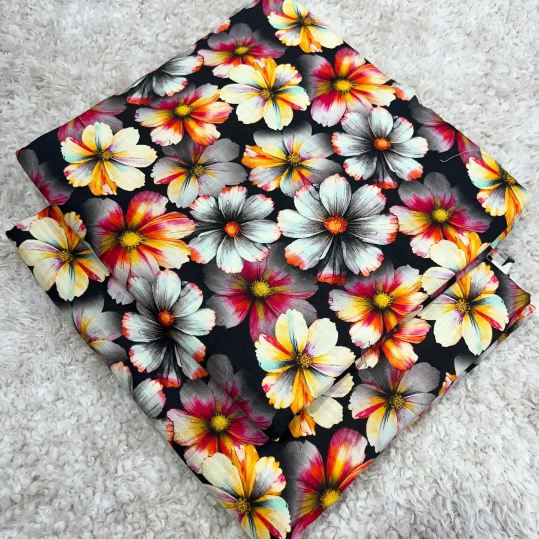 PRINTED DORIYA LINEN 2 PC