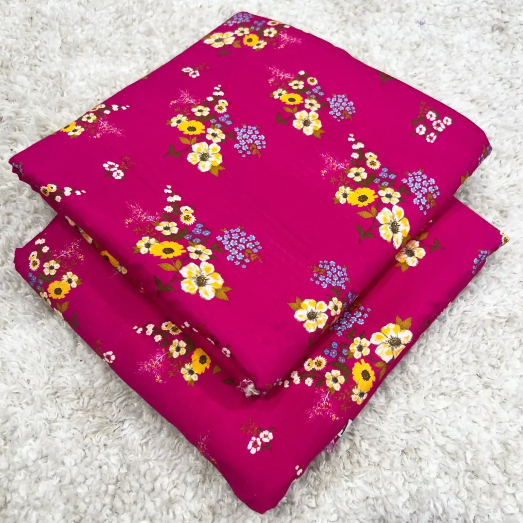 PRINTED DORIYA LINEN 2 PC