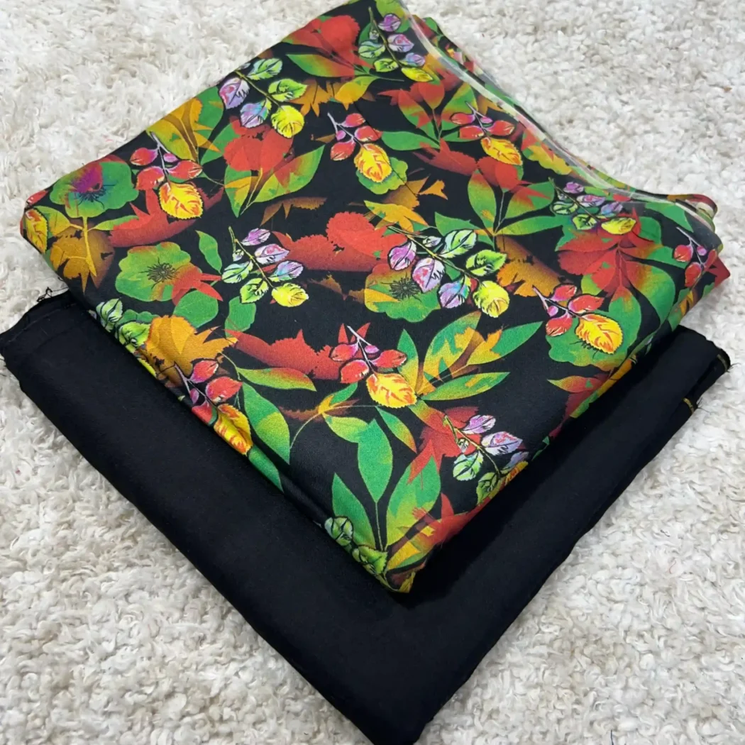 PRINTED LINEN 2 PC