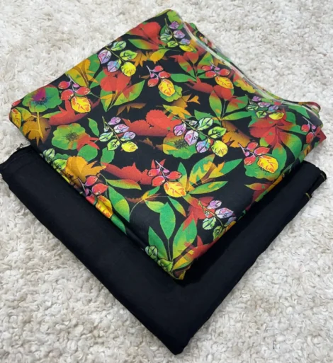 PRINTED LINEN 2 PC