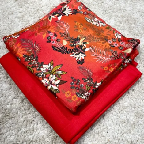 PRINTED LINEN 2 PC