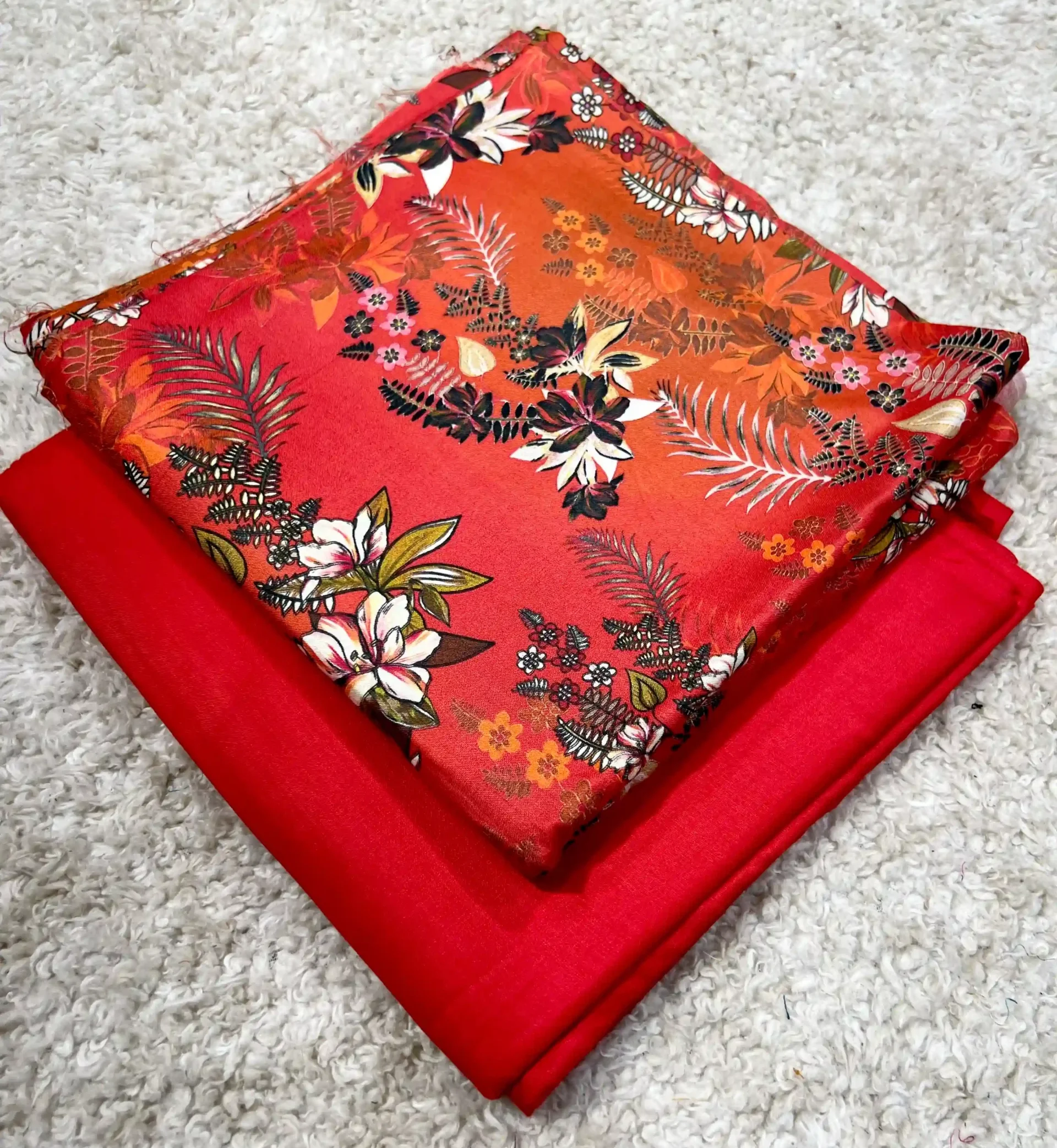 PRINTED LINEN 2 PC