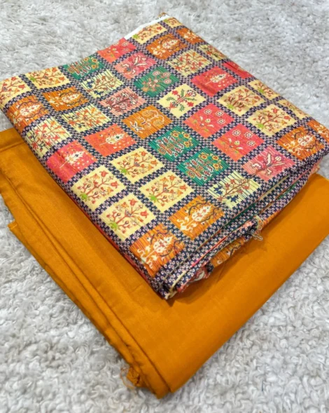 PRINTED LINEN 2 PC