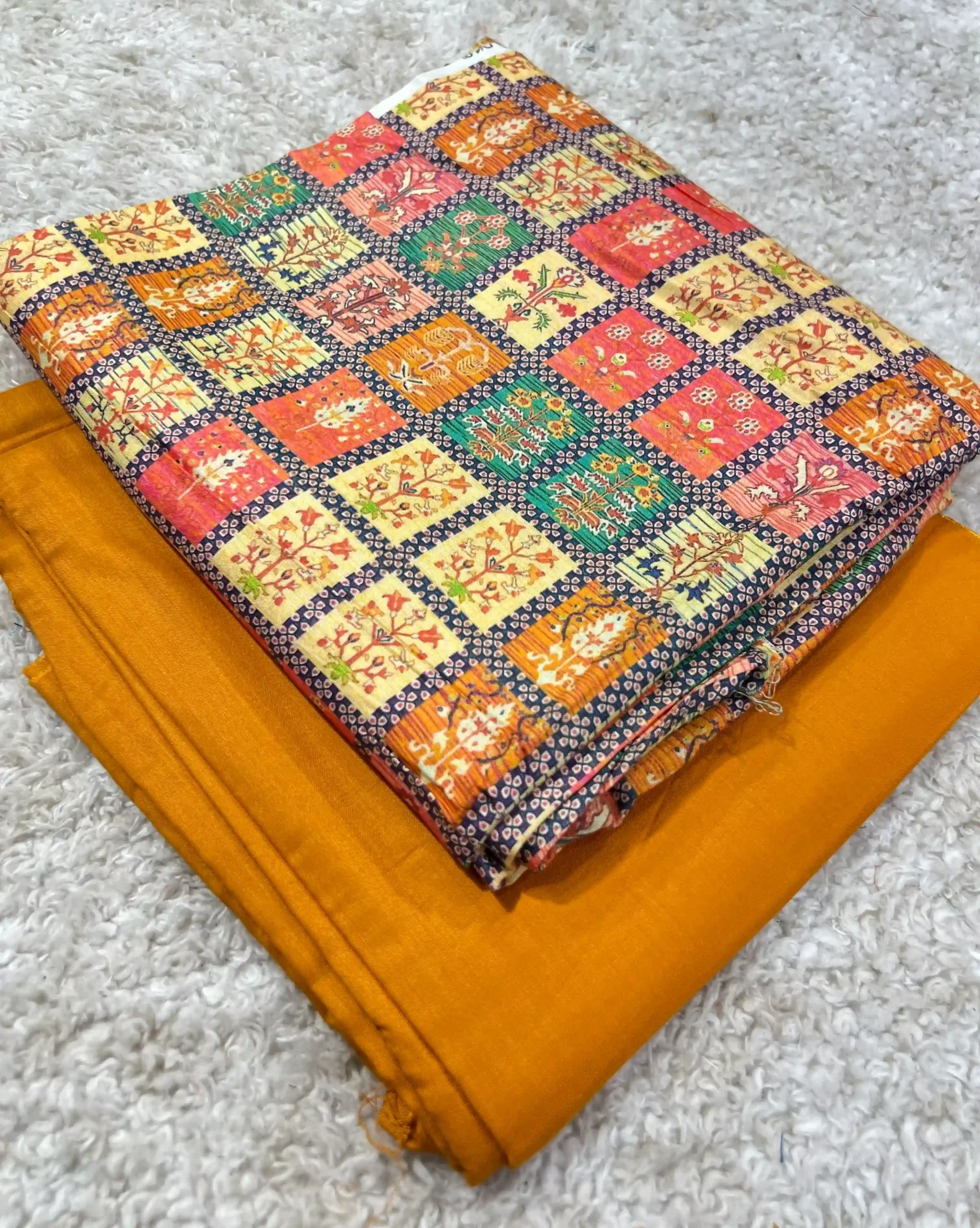 PRINTED LINEN 2 PC