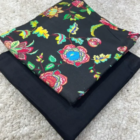 PRINTED LINEN 2 PC