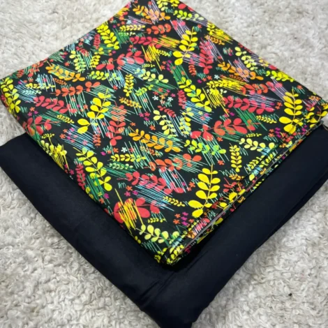 PRINTED LINEN 2 PC