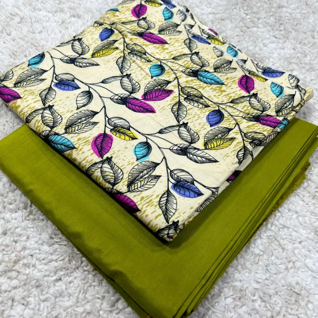 PRINTED LINEN 2 PC