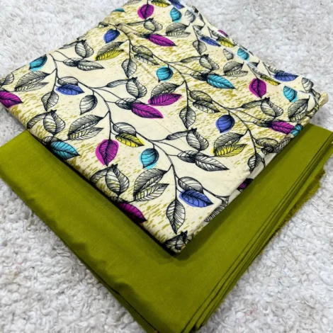 PRINTED LINEN 2 PC