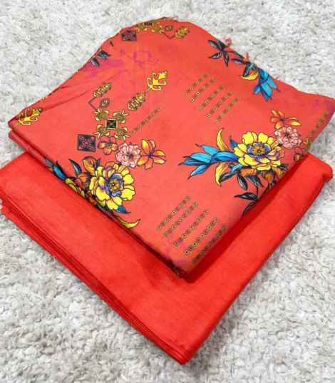 PRINTED LINEN 2 PC