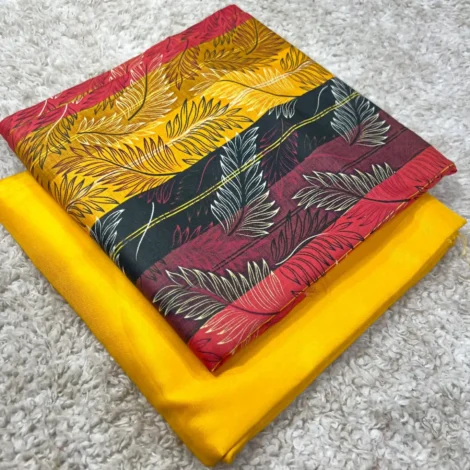 PRINTED LINEN 2 PC