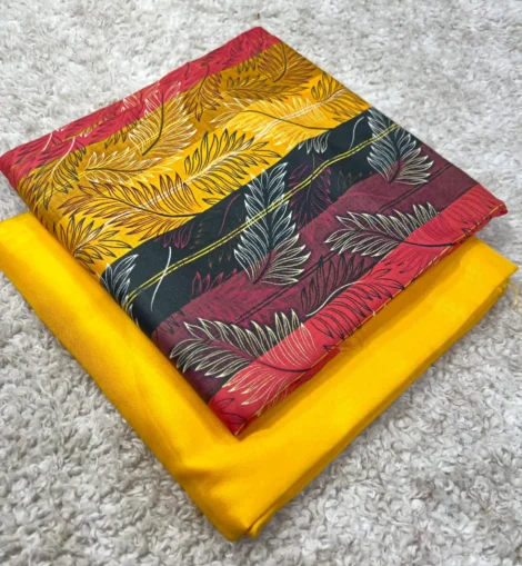 PRINTED LINEN 2 PC