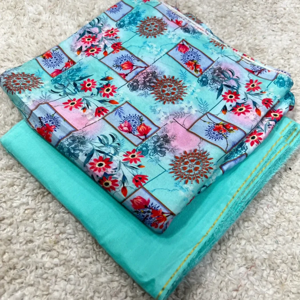 PRINTED LINEN 2 PC