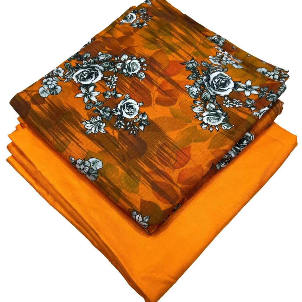 PRINTED DORIYA LINEN 2 PC